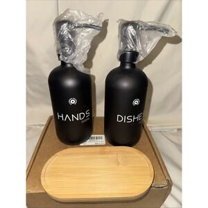 New Soap Dispenser 2 Pack Hand Soap Dispenser and Dish Soap Dispenser 16oz‎